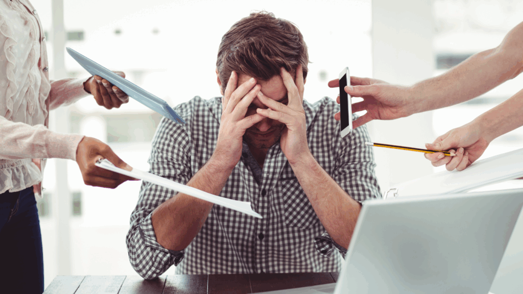 Chiropraktik kann bei Stress das Nervensystem entlasten